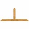 Ekena Millwork Portland Rough Sawn Timber Gable Bracket, Western Red Cedar, 84"W x 38"H x 4"D x 6"F, 11/12 Pitch GBW084X38X0406POR00RWR - alternate 1